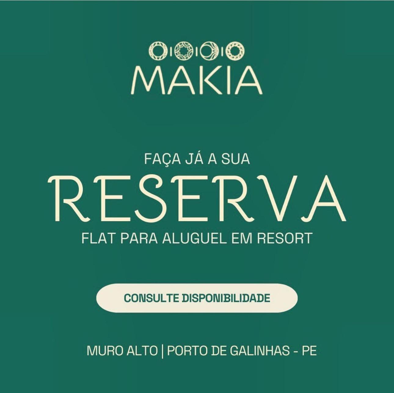 Flat Em Muro Alto-Porto De Galinhas-Makia Beach Experience Exterior foto